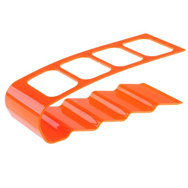 4-Lattice Remote Control Storage Rack - Orange