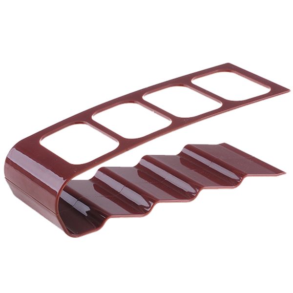 4-Lattice Remote Control Storage Rack - Coffee