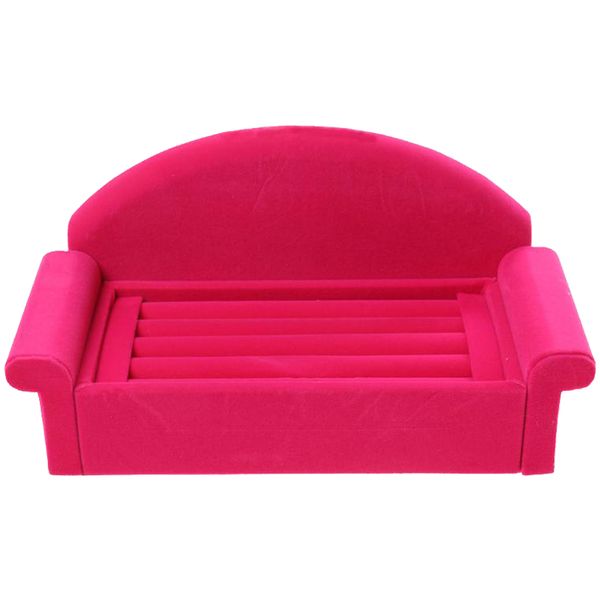 Jewelry Bracelet Ring Display Showcase Organizer Holder - Black