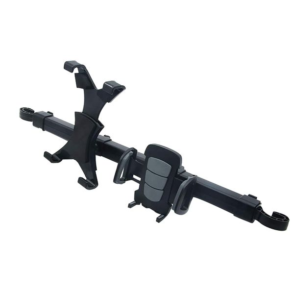 2 in 1 Car Headrest Dual Mount Holder