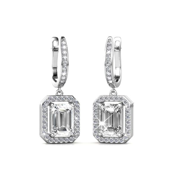 Destiny Valeria Earrings with Swarovski Crystals