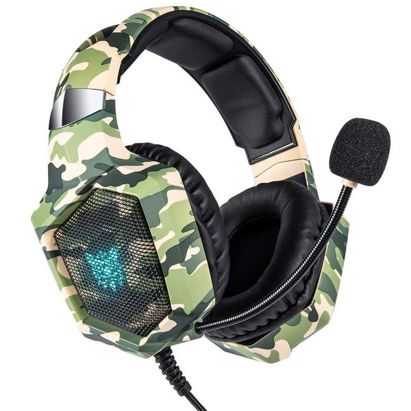 ONIKUMA K8 Stereo Gaming Headset - Black/Blue