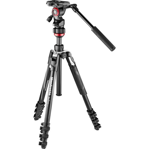 Manfrotto Befree Live Alu Lever Tripod with Befree Live Video Head
