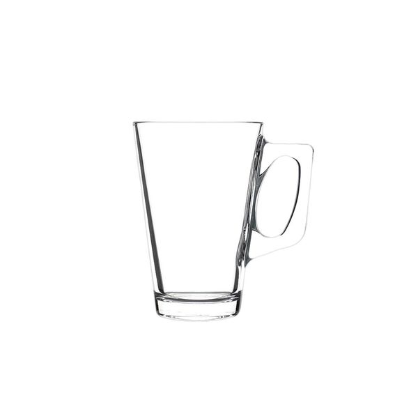 Pa?abahçe Vela 250ml Glass Coffee and Tea Mug Set (2-Piece)