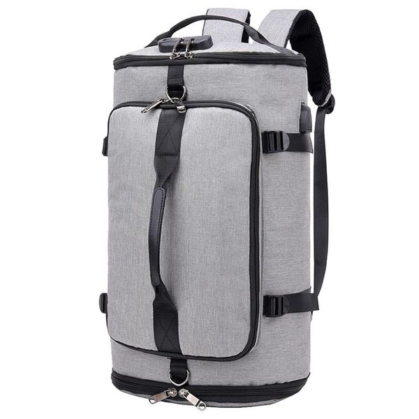 Multifunction Gym Sport Bag with USB Charging Port