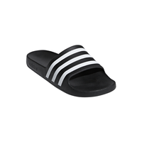 black adidas slides