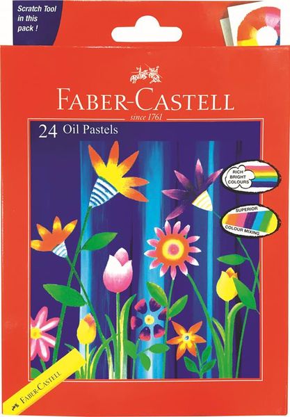 Faber-Castell: Jumbo Oil Pastels (Box of 24)
