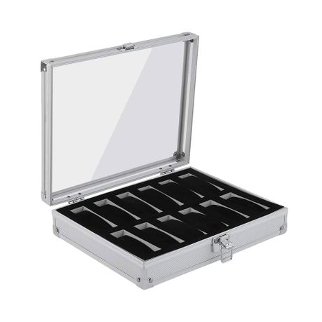 Aluminium Watch Box 12 Grid Shop Today. Get it Tomorrow