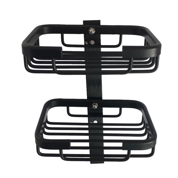 Portable Vertical Storage Shampoo Box - Black