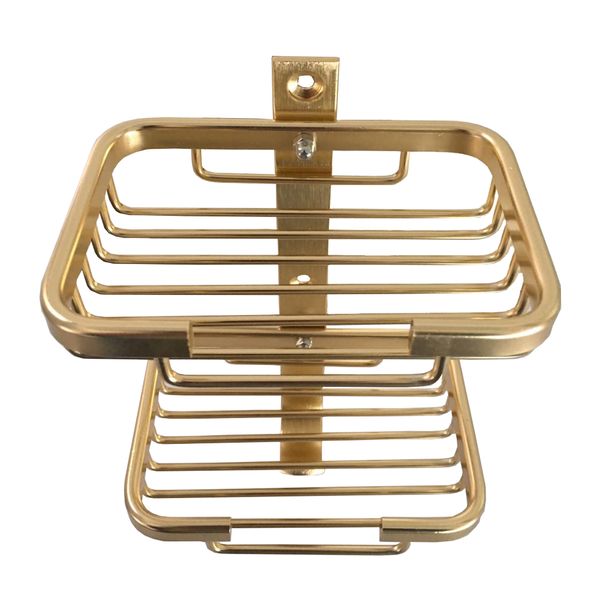 Portable Vertical Storage Shampoo Box - Gold