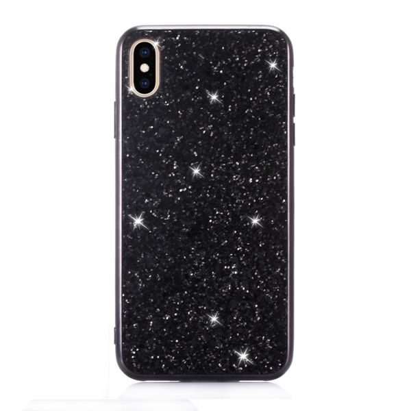 We Love Gadgets iPhone X &amp; XS Powder Glitter Cover Black
