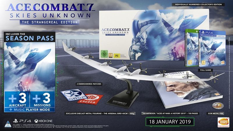 Ace Combat 7: Skies Unknown - Strangereal Collector's Edition (Xbox One)