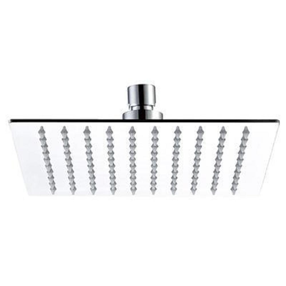 Rainfall Ultra Thin Stainless Steel MirrorFinish Shower Head 10 INCH