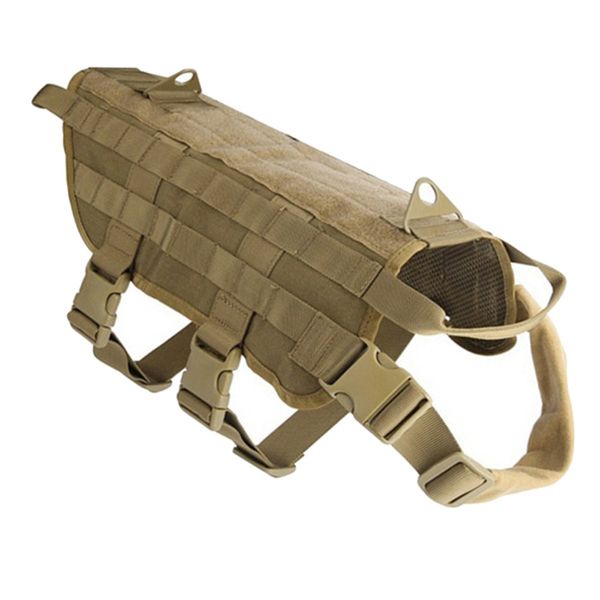 Tactical Dog Training Vest Harness (Size: M)