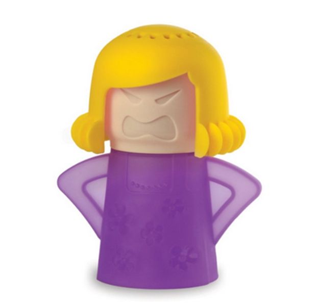 Angry Mama Microwave Cleaner - Purple