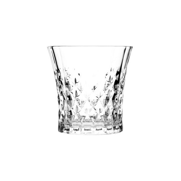 Bee Glass - Glass Floral Short Tumbler 250ml - Set Of 6