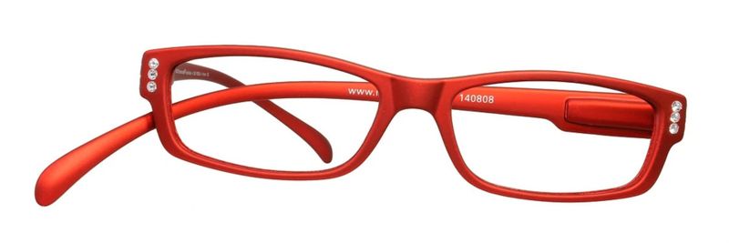 Klammeraffe Reading Glasses - No. 05 Strass Red Range