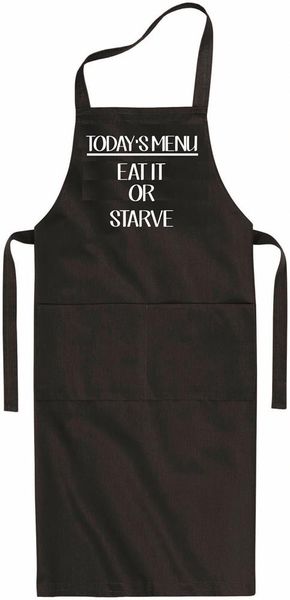 Qtees Africa Todays Menu Apron