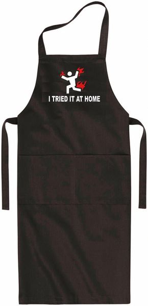 Qtees Africa I Tried it at Home Apron