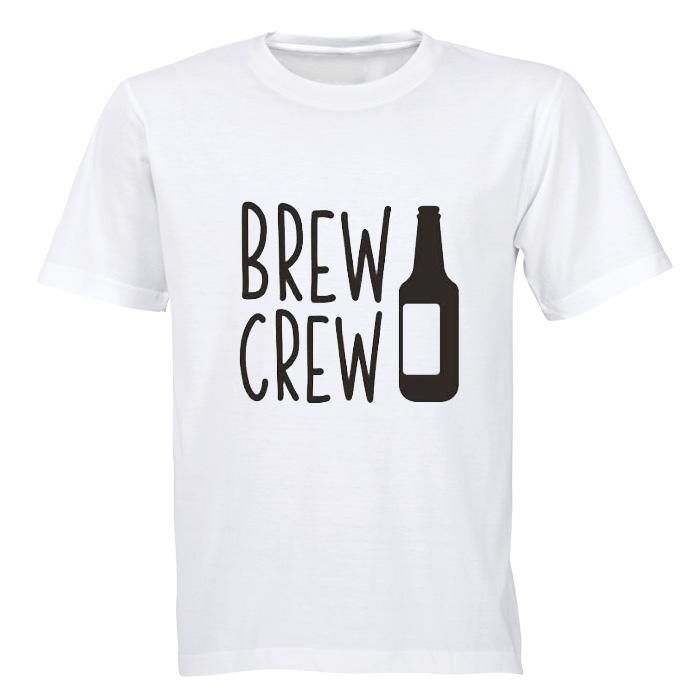 Brew Crew! - Mens - T-Shirt - White | Shop Today. Get it Tomorrow ...