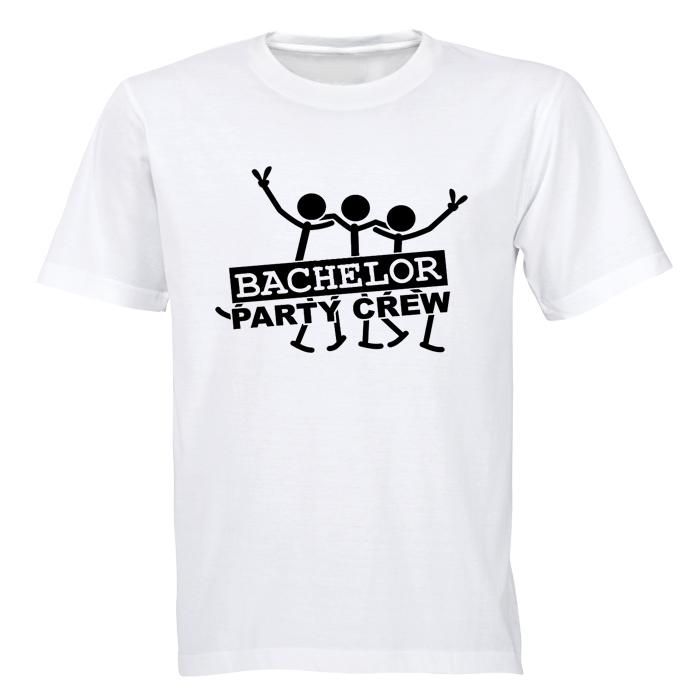 Bachelor Party Crew Mens T Shirt White Shop Today Get It   56554525 1 Zoom 