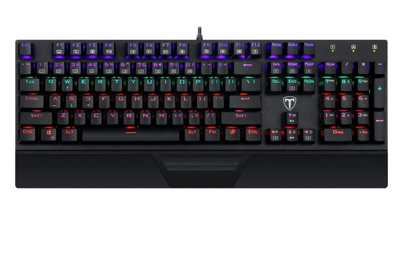 T-Dagger Destroyer Wired Rainbow Mechanical Gaming Keyboard