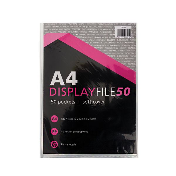 File Display-Book A4 50-Page