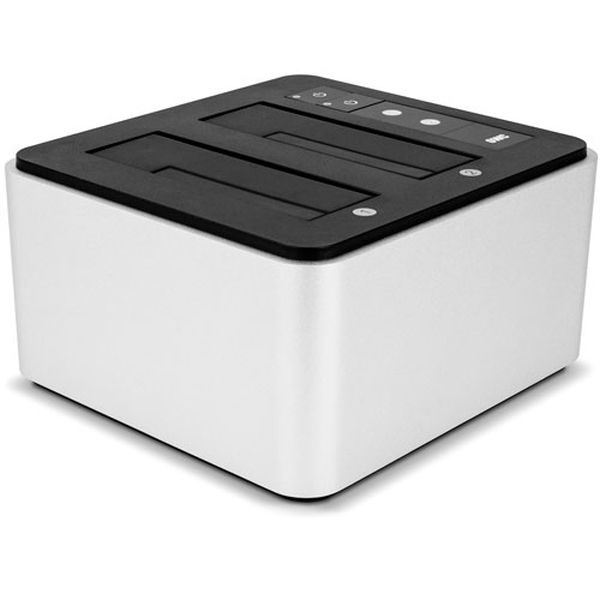 OWC Dual Drive USB3.1 HDD Dock - Silver/Black