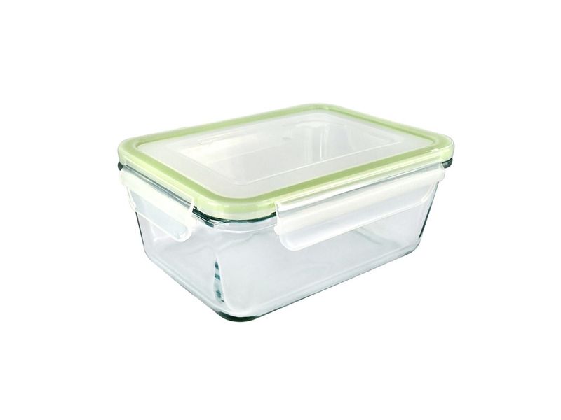Homemax - Rectangular Glass Food Container - 1000ml