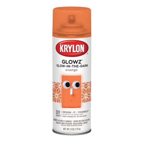 Krylon Glowz In The Dark - Orange 177ml