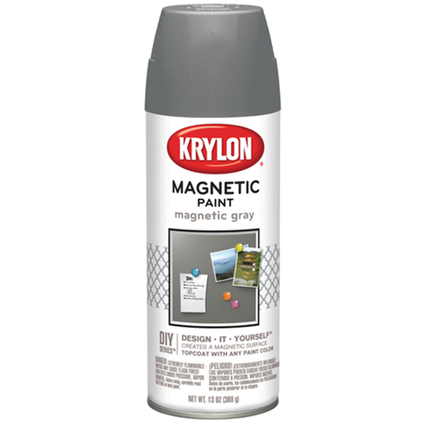Krylon Magnetic Paint - Magnetic Gray - 384ml