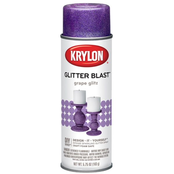 Krylon Glitter Blast Grape Glitz - 170ml