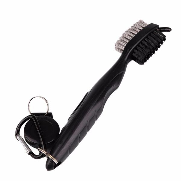 Golf Club Brush And Groove Cleaner - Black