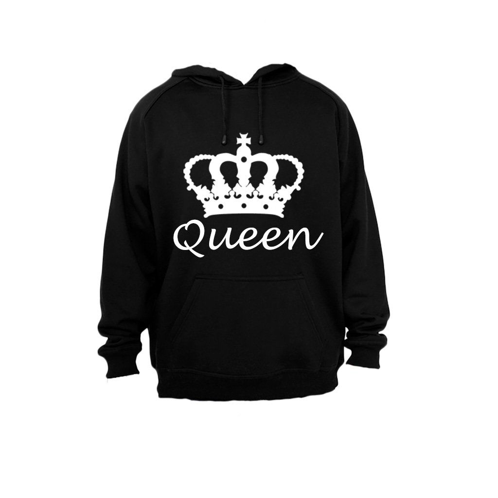 queen black hoodie