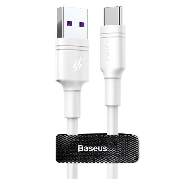 Baseus 0.5m - 5a Double Ring q.c 3 Usb Type-a 2.0 to Type-C Huawei Cable