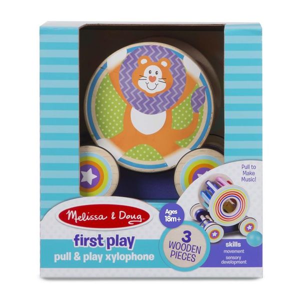 Melissa &amp; Doug Pull &amp; Play Xylophone