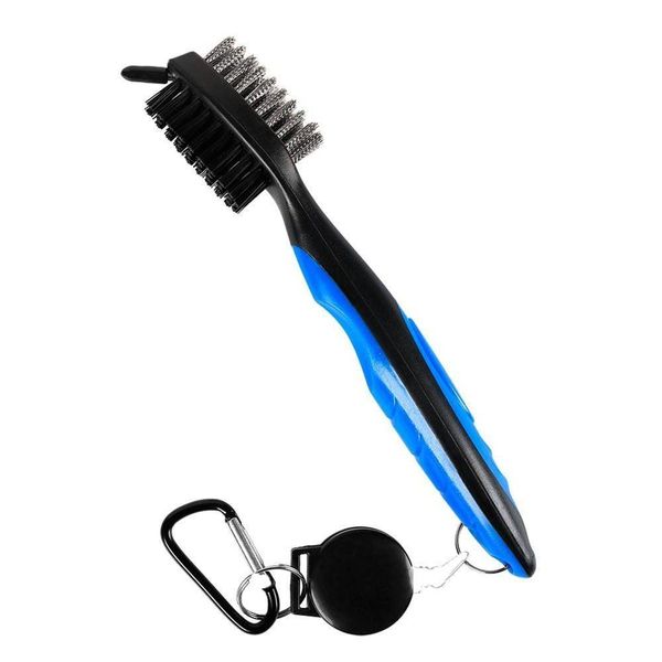 Golf Club Brush &amp; Groove Cleaner - Blue