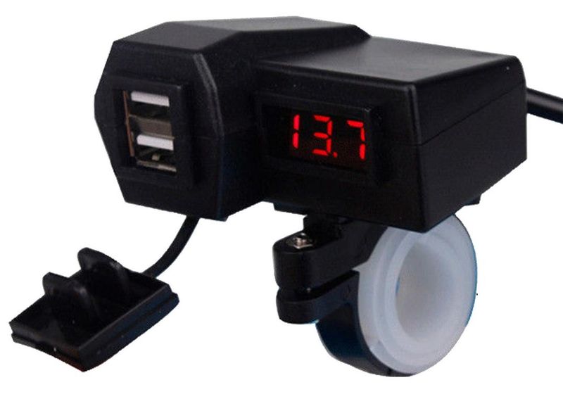 Motorcycle 12V USB Charger