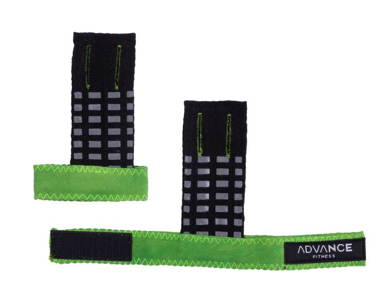2 Finger Crossfit Grips - Lumo Green