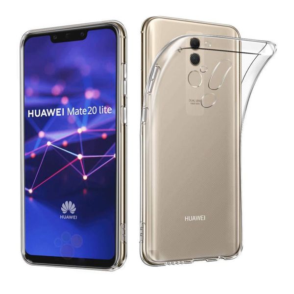 Ultra-Slim Cover For Huawei Mate 20 Lite - Clear