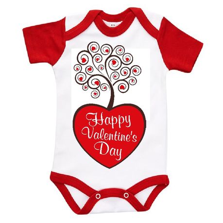 red baby grow