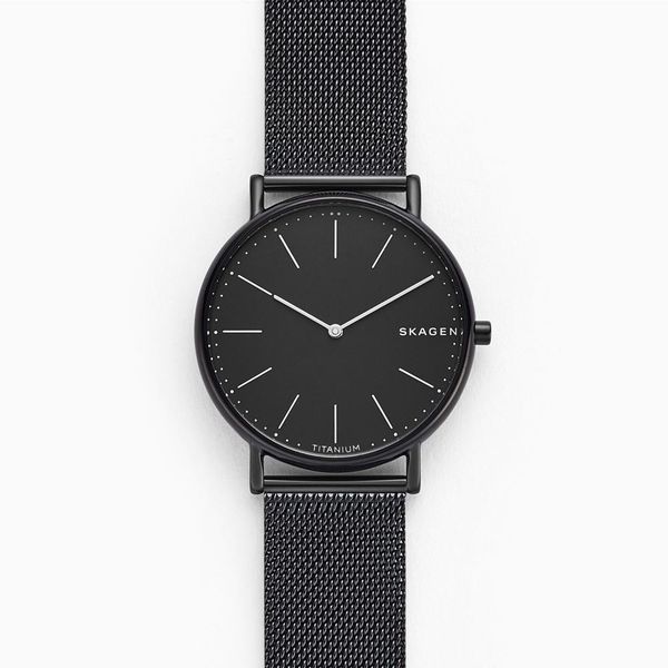 Skagen Signatur Black Stainless Steel Watch - SKW6484