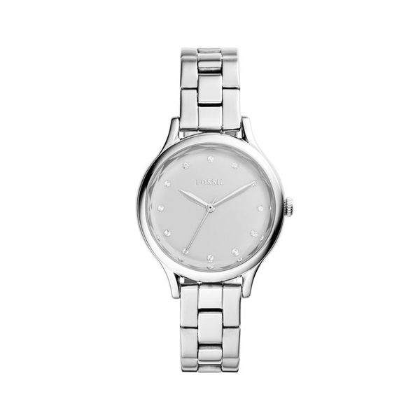 Fossil Laney Silver Stainless Steel Watch - BQ3320