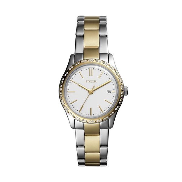 Fossil Adalyn Silver Stainless Steel Watch - BQ3376