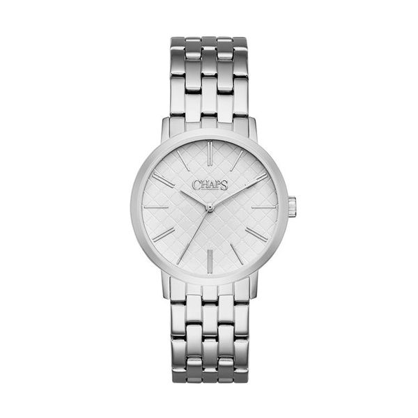 Chaps Whitney Silver Stainless Steel Watch - CHP3000