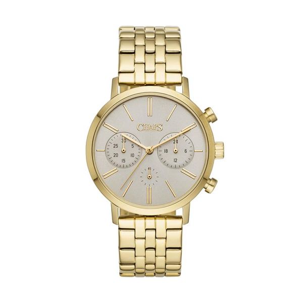 Chaps Whitney Chrono Gold Stainless Steel Watch - CHP3042
