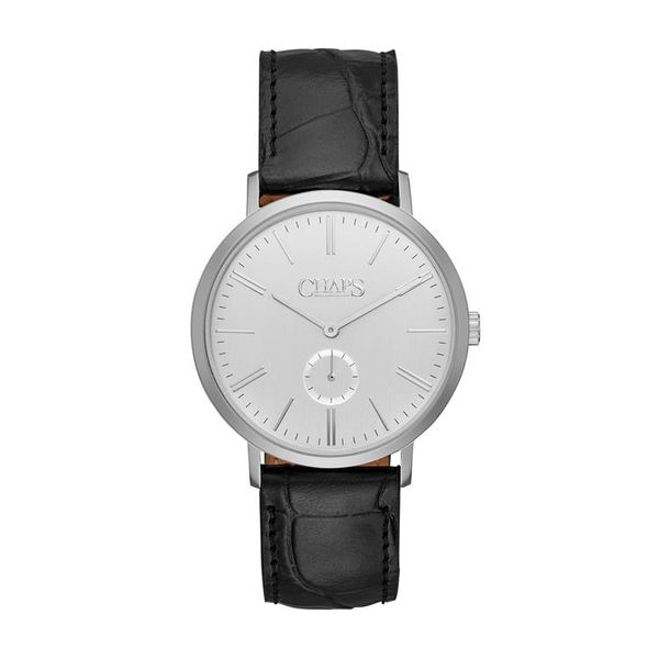 Chaps Dunham Black Leather Watch - CHP5007