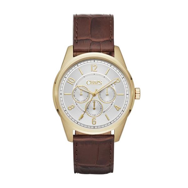 Chaps Bransen Multi Brown Leather Watch - CHP5050