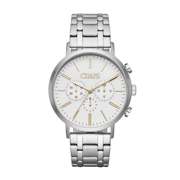 Chaps Dunham Chrono Silver Stainless Steel Watch - CHP7022