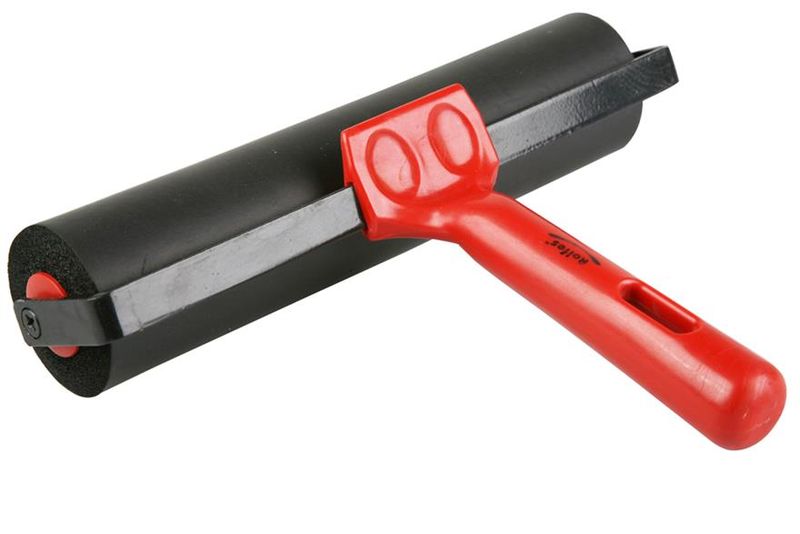 Rolfes Plastic Handle Soft Foam Brayer 8 inch